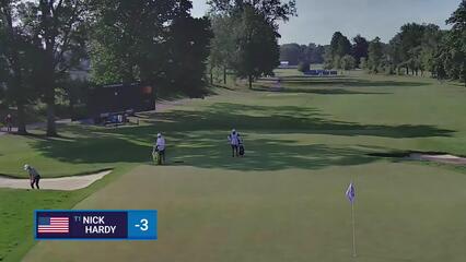 Nick Hardy | Round 1 | 17th hole | Shot 2 | 2025 ISCO Championship