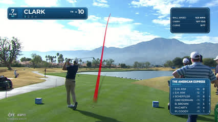 Wyndham Clark | Round 2 | 7th hole | Shot 1 | 2026 The American Express