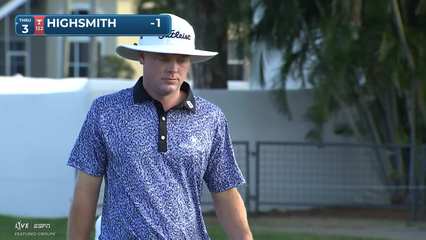 Joe Highsmith | Round 1 | 12th hole | Shot 4 | 2026 Cognizant Classic