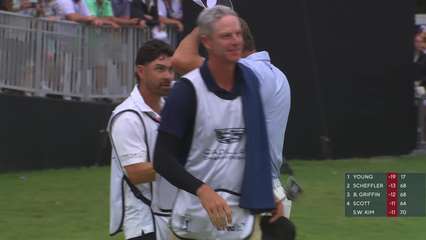Scottie Scheffler | Round 4 | 18th hole | Shot 4 | 2026 Cadillac
