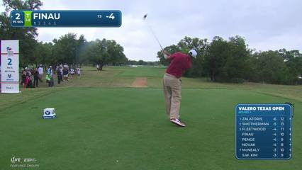Tony Finau | Round 1 | 2nd hole | Shot 1 | 2026 Valero