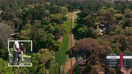 Justin Thomas | Round 3 | 12th hole | Shot 1 | 2025 RBC Heritage