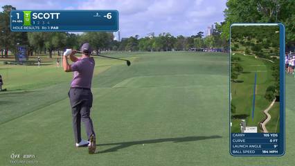 Adam Scott | Round 2 | 1st hole | Shot 1 | 2026 Texas Children's