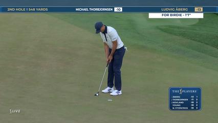 Ludvig Aberg | Round 4 | 2nd hole | Shot 4 | 2026 THE PLAYERS
