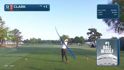 Wyndham Clark | Round 1 | 12th hole | Shot 1 | -1 