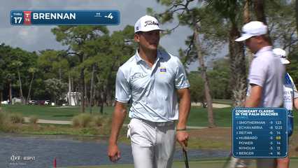 Michael Brennan | Round 2 | 8th hole | Shot 5 | 2026 Cognizant Classic