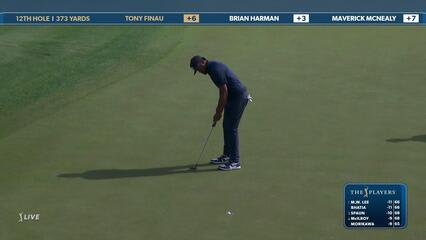Tony Finau | Round 2 | 12th hole | Shot 3 | 2025 THE PLAYERS