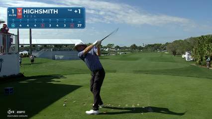 Joe Highsmith | Round 1 | 1st hole | Shot 1 | 2026 Cognizant Classic