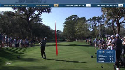 Alex Noren | Round 2 | 15th hole | Shot 1 | 2026 THE PLAYERS
