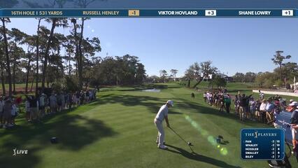 Russell Henley | Round 1 | 16th hole | Shot 1 | 2025 THE PLAYERS