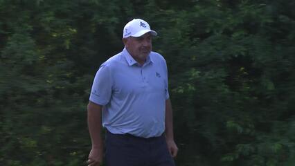 Ángel Cabrera | Round 4 | 11th hole | Shot 3 | 2025 Tradition