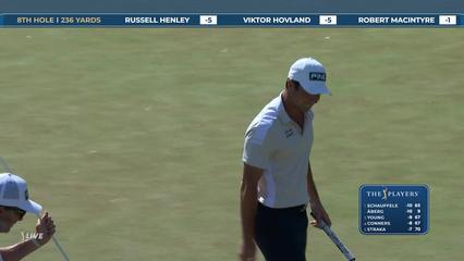 Viktor Hovland | Round 2 | 8th hole | Shot 4 | 2026 THE PLAYERS