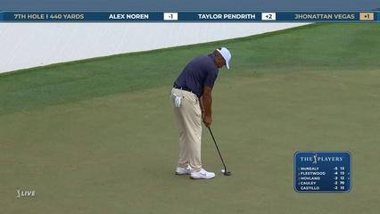 Jhonattan Vegas | Round 1 | 7th hole | Shot 5 | 2026 THE PLAYERS