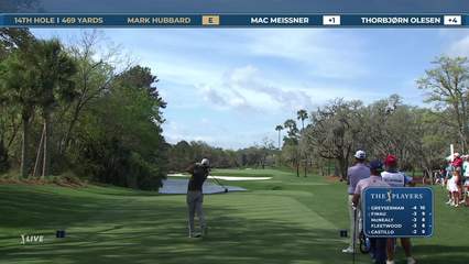 Mark Hubbard | Round 1 | 14th hole | Shot 1 | 2026 THE PLAYERS