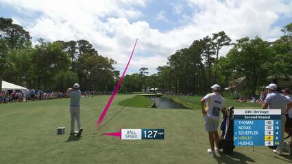 Russell Henley | Round 2 | 7th hole | Shot 1 | 2025 RBC Heritage