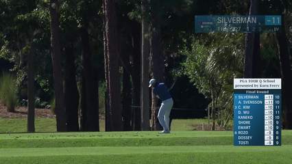 Ben Silverman | Round 4 | 11th hole | Shot 1 | 2025 PGA TOUR Q-School