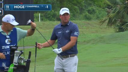Tom Hoge | Round 1 | 11th hole | Shot 3 | 2025 Zurich Classic