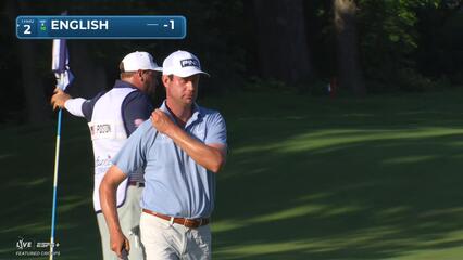 Harris English | Round 2 | 11th hole | Shot 4 | 2025 Charles Schwab