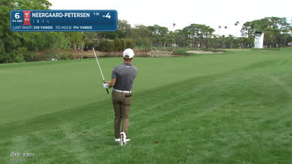 Rasmus Neergaard-Petersen | Round 3 | 6th hole | Shot 2 | 2026 Cognizant Classic