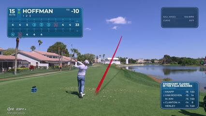 Charley Hoffman | Round 4 | 15th hole | Shot 1 | 2025 Cognizant Classic