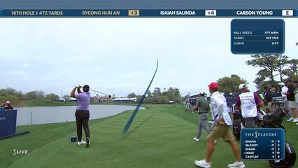 Byeong Hun An | Round 4 | 18th hole | Shot 1 | 2025 THE PLAYERS