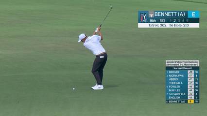 Daniel Bennett | Round 2 | 16th hole | Shot 2 | 2026 Arnold Palmer