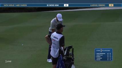 Ludvig Aberg | Round 1 | 14th hole | Shot 2 | 2026 THE PLAYERS