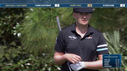 Harry Hall | Round 2 | 2nd hole | Shot 3 | 2025 THE PLAYERS