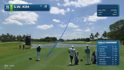 Si Woo Kim | Round 2 | 15th hole | Shot 1 | 2026 Cadillac