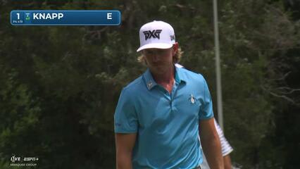 Jake Knapp | Round 1 | 1st hole | Shot 5 | 2025 Wyndham