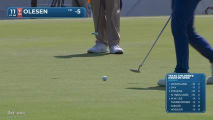 Thorbjørn Olesen | Round 3 | 11th hole | Shot 3 | 2026 Texas Children's