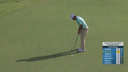 Chandler Phillips | Round 4 | 18th hole | Shot 4 | 2025 Butterfield Bermuda