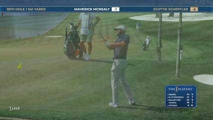 Scottie Scheffler | Round 4 | 16th hole | Shot 3 | 2026 THE PLAYERS