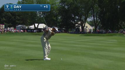 Jason Day | Round 1 | 7th hole | Shot 2 | 2025 Travelers