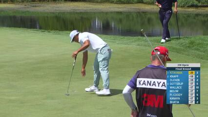 Kurt Kitayama | Round 4 | 4th hole | Shot 3 | 2025 3M Open