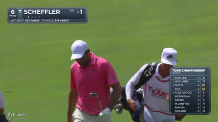 Scottie Scheffler | Round 1 | 6th hole | Shot 2 | 2026 TOUR Championship