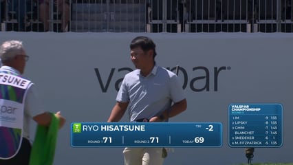 Ryo Hisatsune | Round 3 | 18th hole | Shot 5 | 2026 Valspar