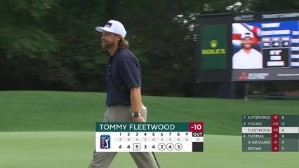 Tommy Fleetwood | Round 3 | 8th hole | Shot 3 | 2026 Truist Championship