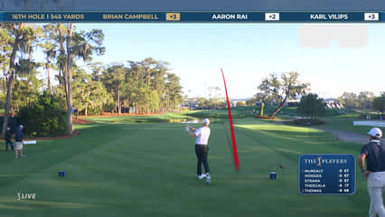 Brian Campbell | Round 1 | 16th hole | Shot 1 | 2026 THE PLAYERS