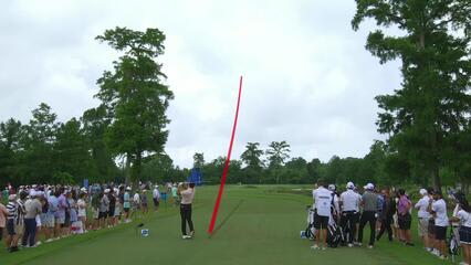 Michael Thorbjornsen | Round 1 | 3rd hole | Shot 1 | 2025 Zurich Classic