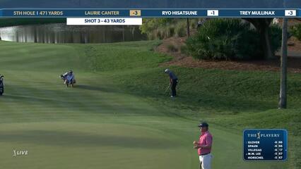 Laurie Canter | Round 1 | 5th hole | Shot 3 | 2025 THE PLAYERS