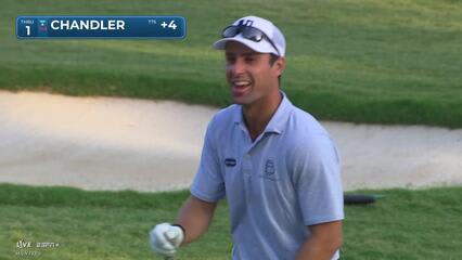 Will Chandler | Round 4 | 1st hole | Shot 5 | 2025 Charles Schwab