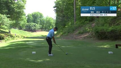 Ernie Els | Round 3 | 9th hole | Shot 1 | 2025 Mitsubishi