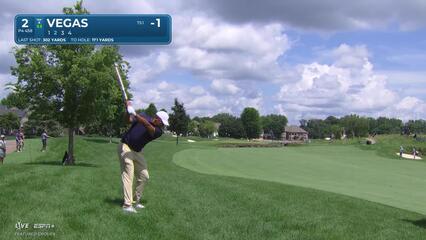 Jhonattan Vegas | Round 1 | 2nd hole | Shot 2 | 2025 3M Open