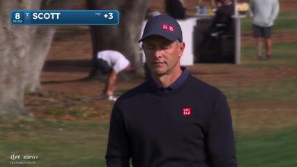 Adam Scott | Round 4 | 8th hole | Shot 3 | 2025 Valspar