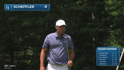 Scottie Scheffler | Round 2 | 11th hole | Shot 3 | 2025 Travelers