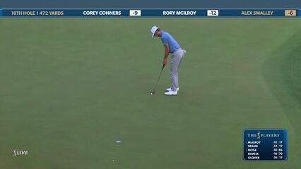 Alex Smalley | Round 4 | 18th hole | Shot 5 | 2025 THE PLAYERS