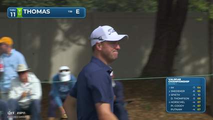 Justin Thomas | Round 1 | 11th hole | Shot 4 | 2026 Valspar