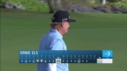 Ernie Els | Round 1 | 16th hole | Shot 4 | 2025 Mitsubishi
