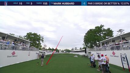 Mark Hubbard | Round 2 | 15th hole | Shot 1 | 2025 Houston Open